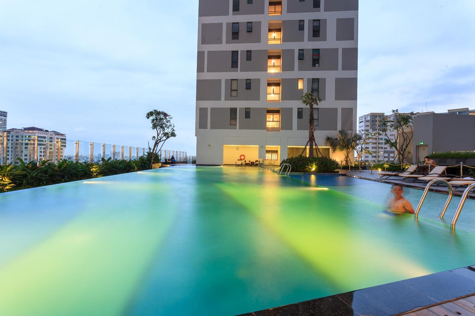 Aloha Saigon Apartment - Rivergate Residence Bandar Ho Chi Minh Luaran gambar