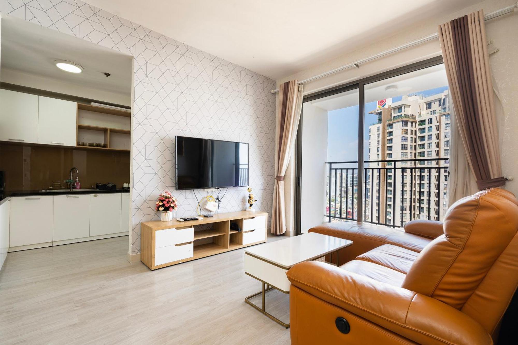 Aloha Saigon Apartment - Rivergate Residence Bandar Ho Chi Minh Luaran gambar