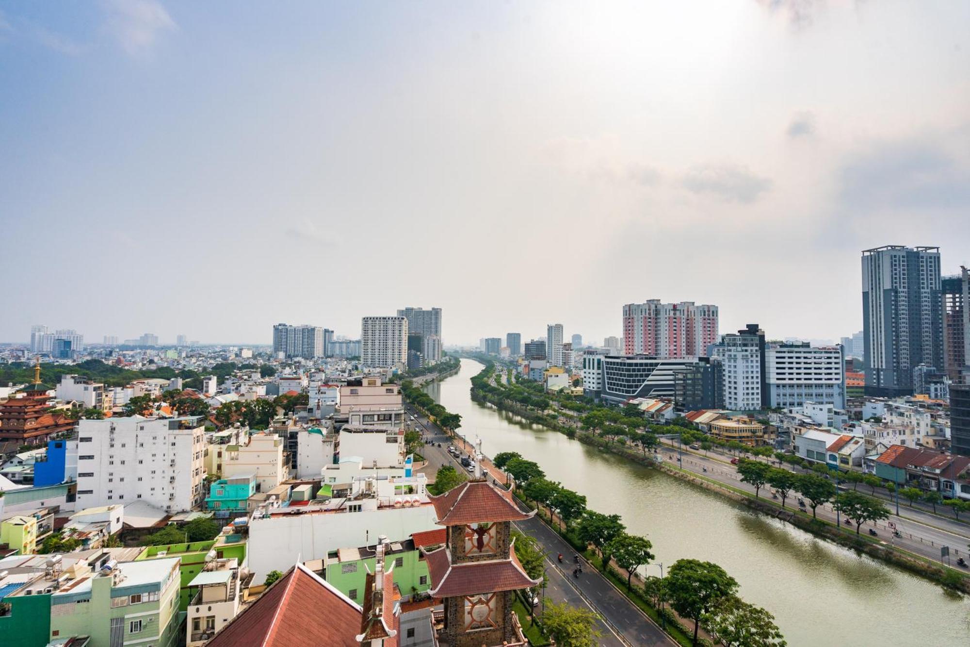 Aloha Saigon Apartment - Rivergate Residence Bandar Ho Chi Minh Luaran gambar