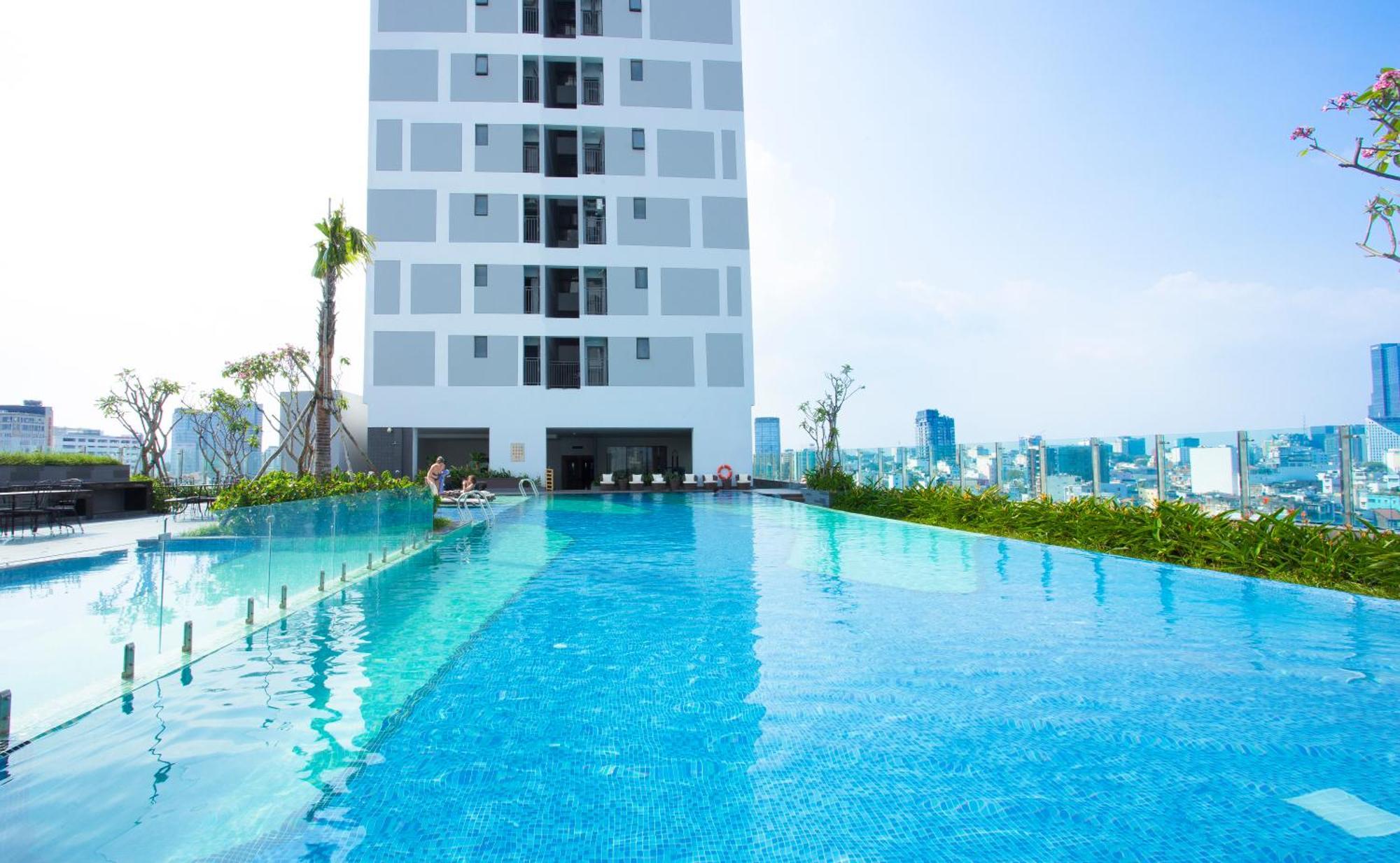 Aloha Saigon Apartment - Rivergate Residence Bandar Ho Chi Minh Luaran gambar