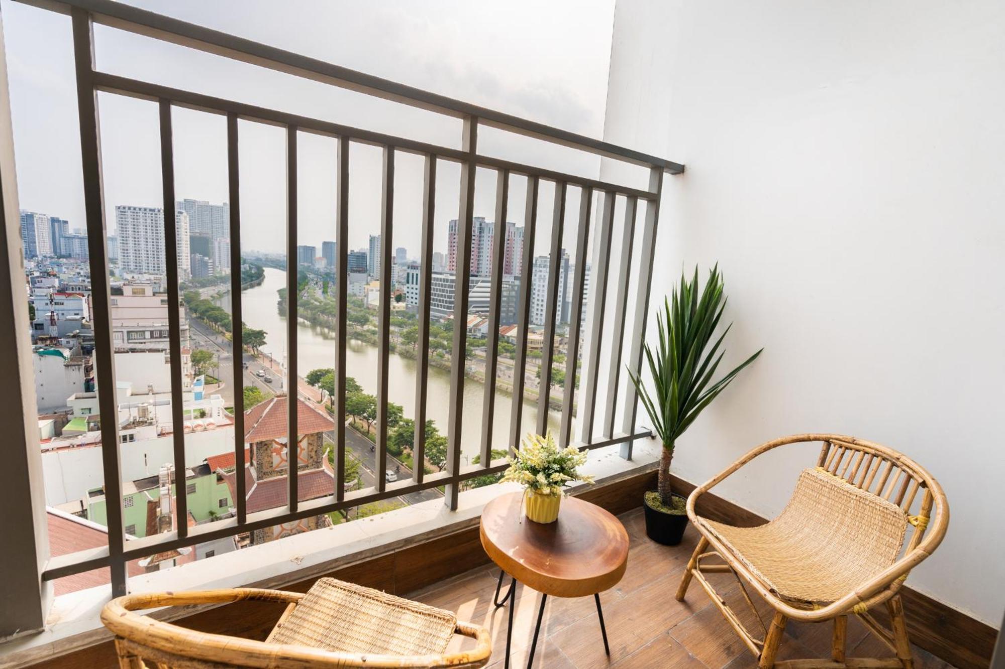 Aloha Saigon Apartment - Rivergate Residence Bandar Ho Chi Minh Luaran gambar