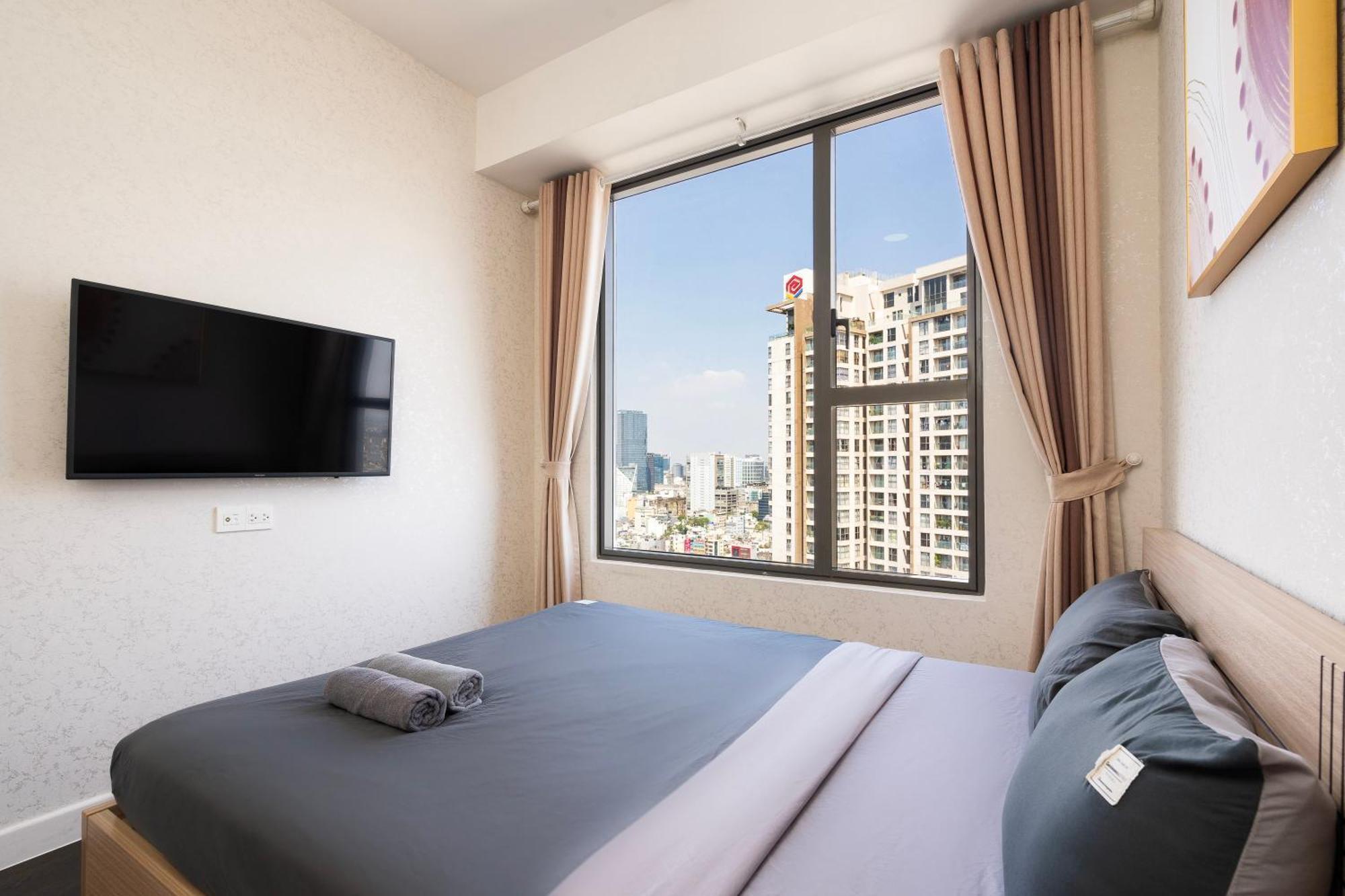 Aloha Saigon Apartment - Rivergate Residence Bandar Ho Chi Minh Luaran gambar