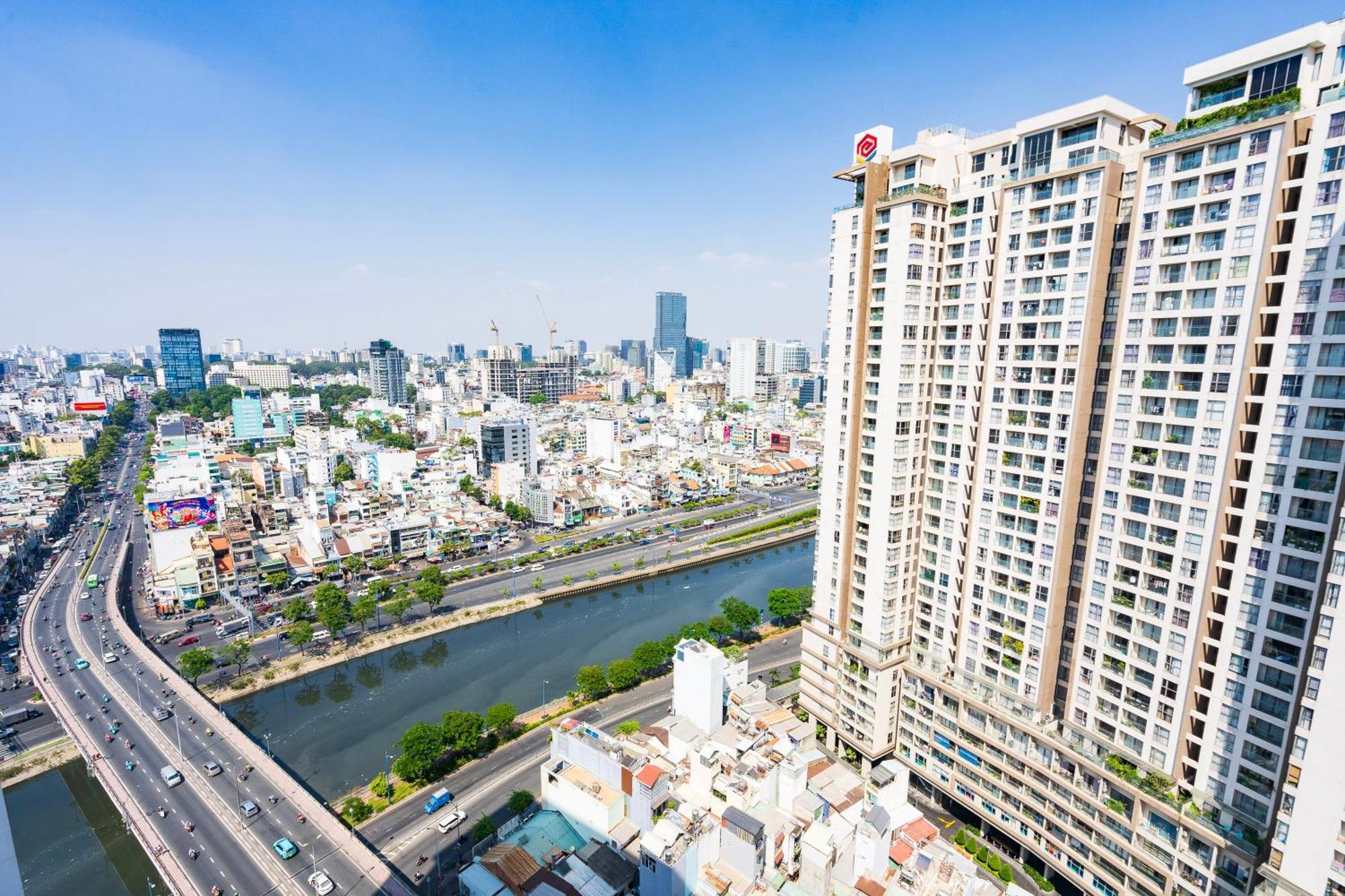 Aloha Saigon Apartment - Rivergate Residence Bandar Ho Chi Minh Luaran gambar