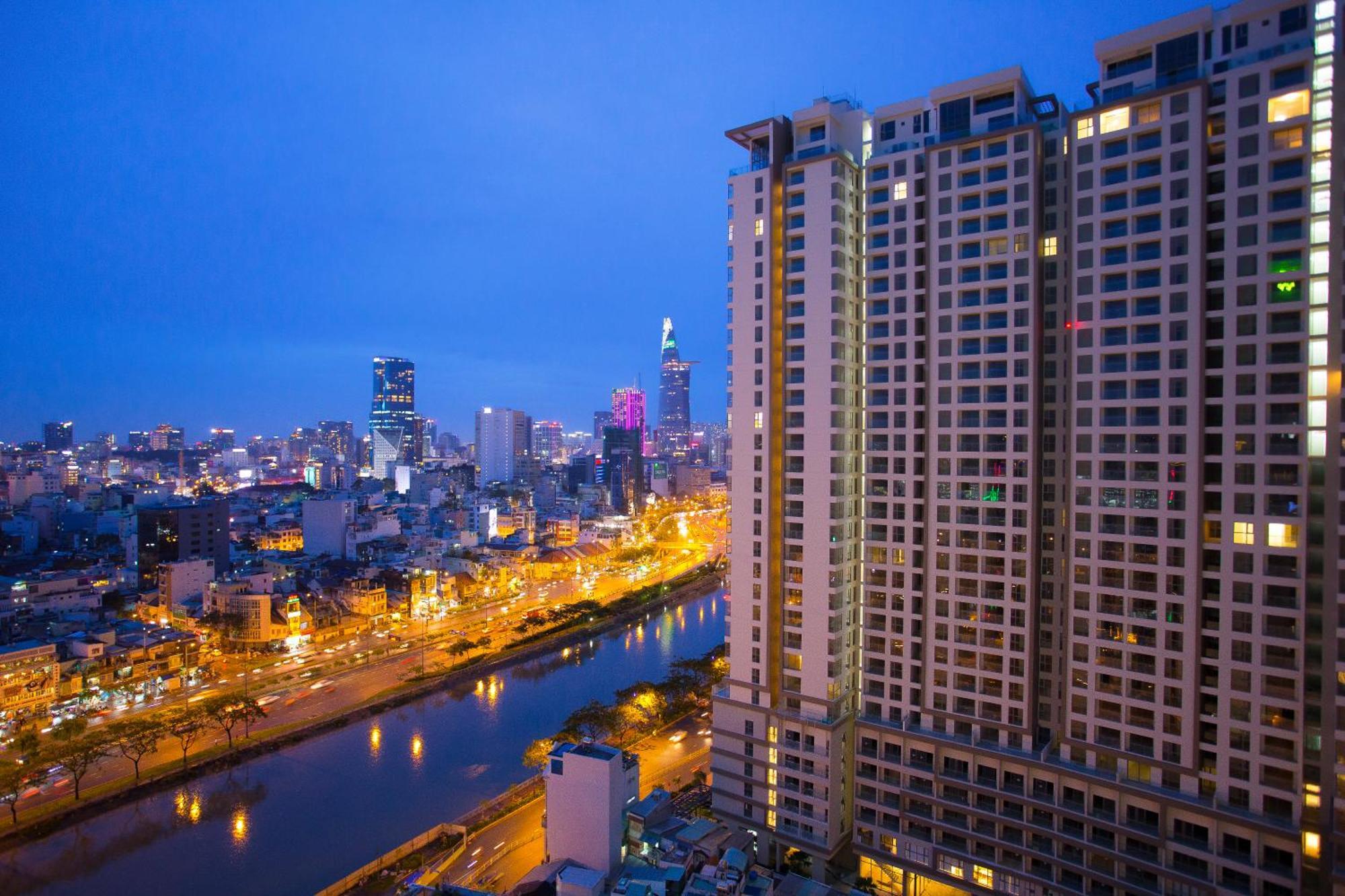 Aloha Saigon Apartment - Rivergate Residence Bandar Ho Chi Minh Luaran gambar