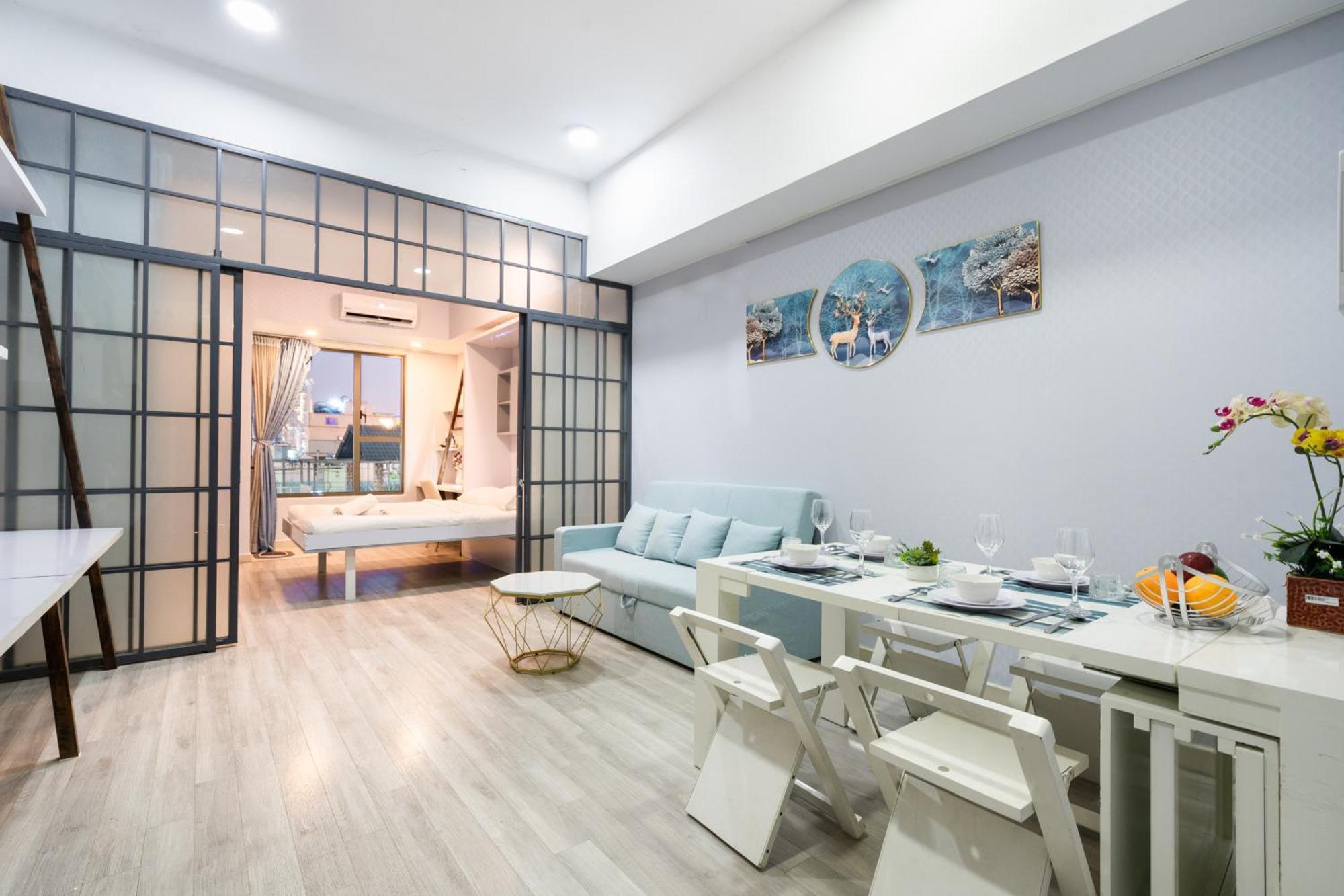 Aloha Saigon Apartment - Rivergate Residence Bandar Ho Chi Minh Luaran gambar