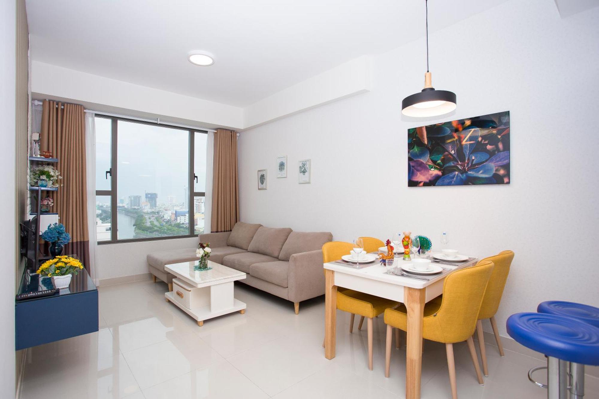 Olala Saigon Apartment - Rivergate Residence Bandar Ho Chi Minh Luaran gambar