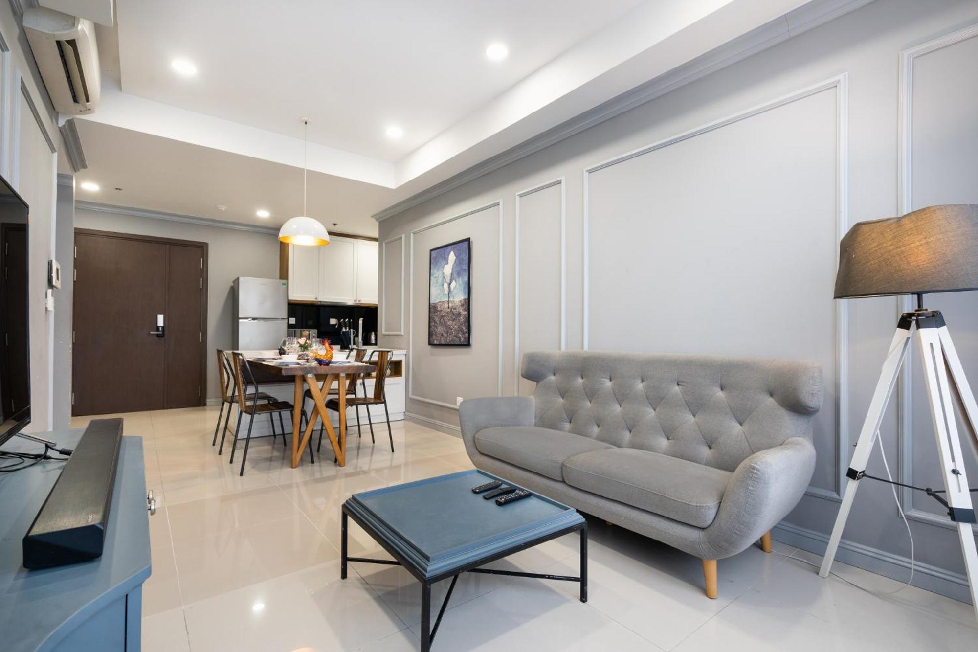 Aloha Saigon Apartment - Rivergate Residence Bandar Ho Chi Minh Luaran gambar