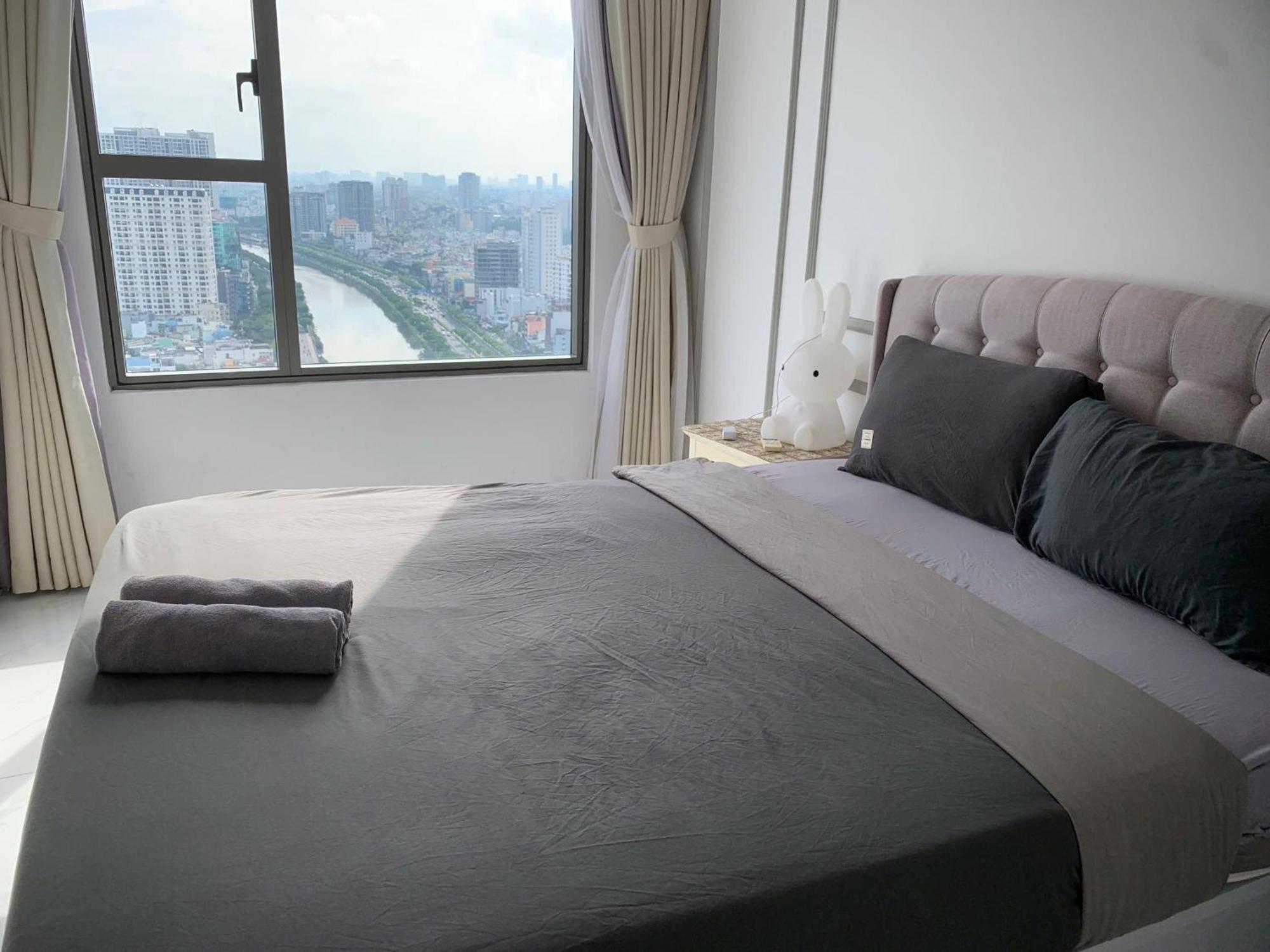 Aloha Saigon Apartment - Rivergate Residence Bandar Ho Chi Minh Luaran gambar