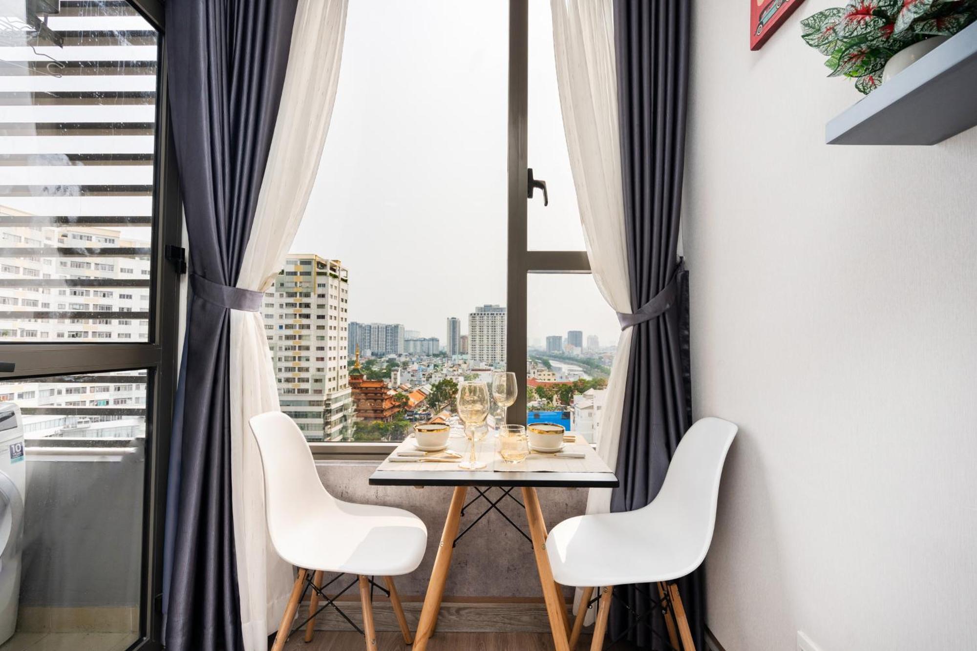 Aloha Saigon Apartment - Rivergate Residence Bandar Ho Chi Minh Luaran gambar